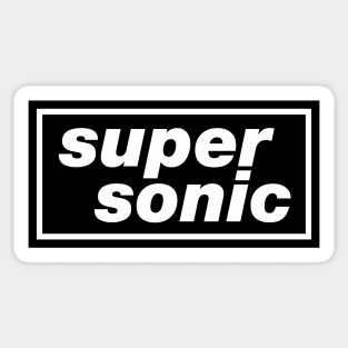 Supersonic Sticker